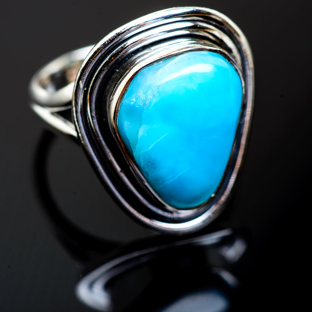 Larimar Rings handcrafted by Ana Silver Co - RING997494