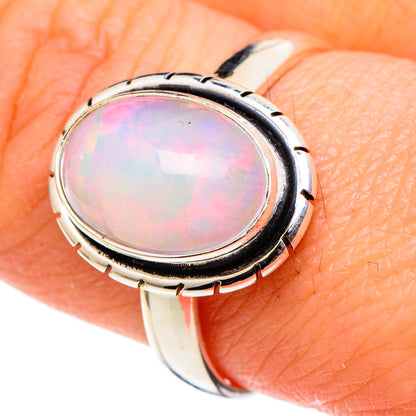 Ethiopian Opal Rings handcrafted by Ana Silver Co - RING99750