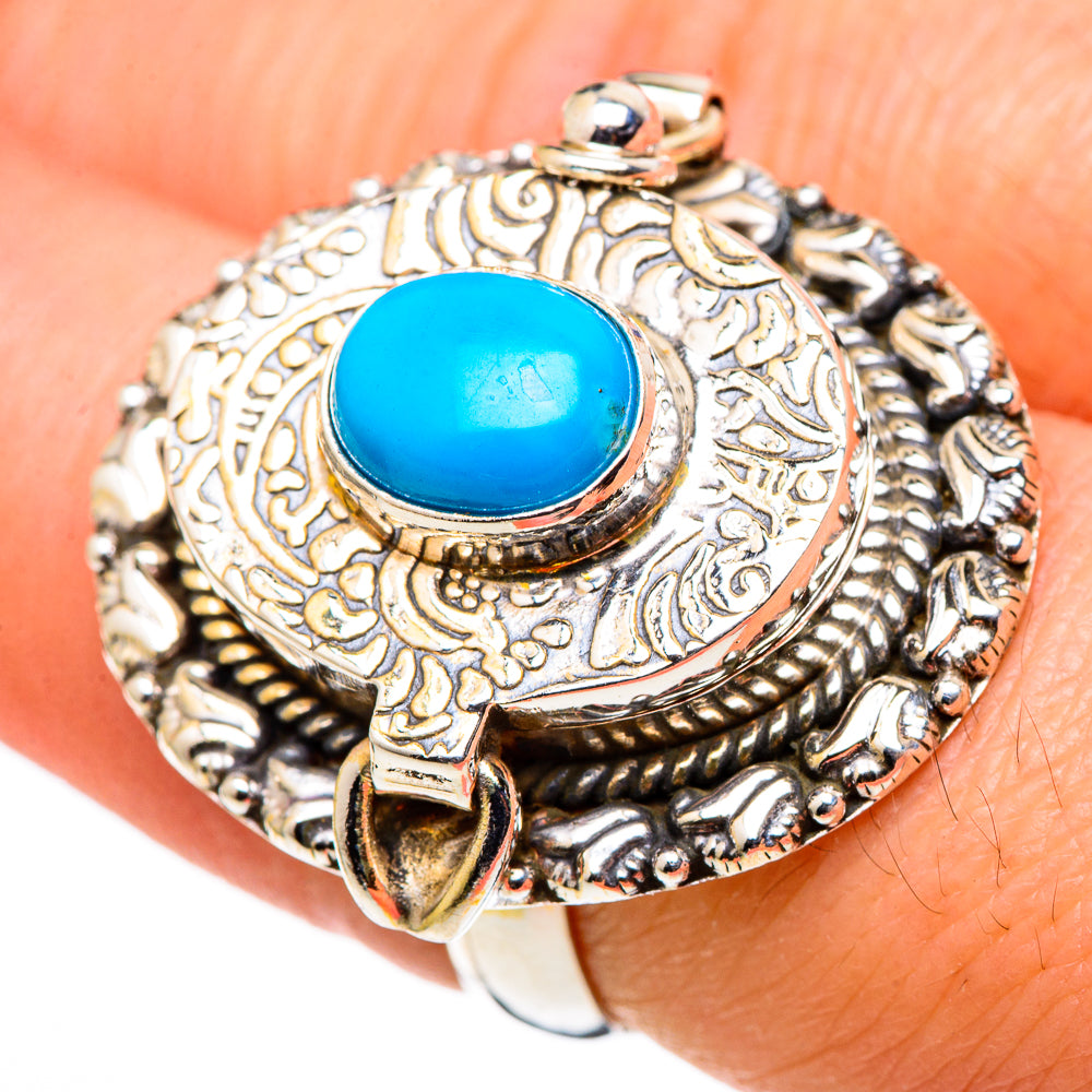 Larimar Rings handcrafted by Ana Silver Co - RING99754
