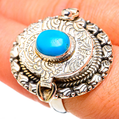 Larimar Rings handcrafted by Ana Silver Co - RING99754
