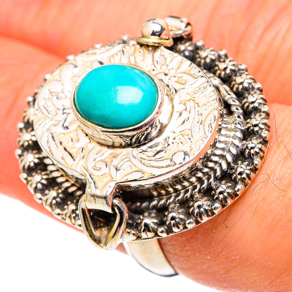 Larimar Rings handcrafted by Ana Silver Co - RING99756