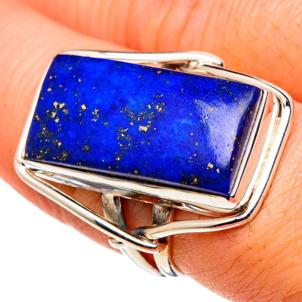 Lapis Lazuli Rings handcrafted by Ana Silver Co - RING99757