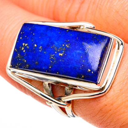 Lapis Lazuli Rings handcrafted by Ana Silver Co - RING99757