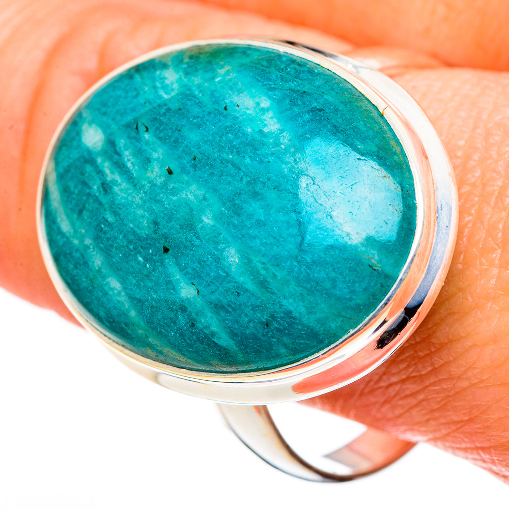 Amazonite Rings handcrafted by Ana Silver Co - RING99764