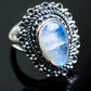 Rainbow Moonstone Rings handcrafted by Ana Silver Co - RING997659