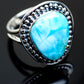 Larimar Rings handcrafted by Ana Silver Co - RING997707