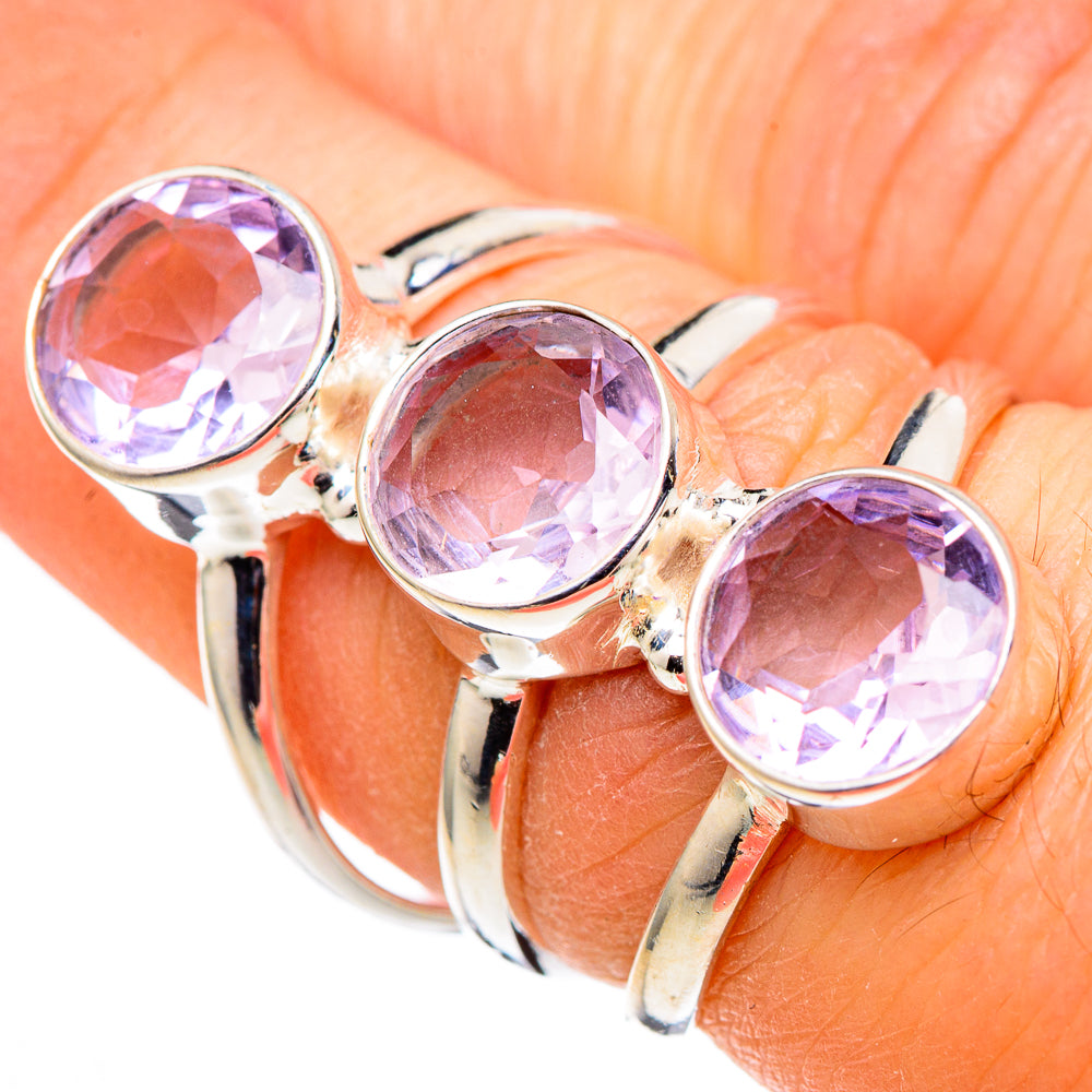 Kunzite Rings handcrafted by Ana Silver Co - RING99779