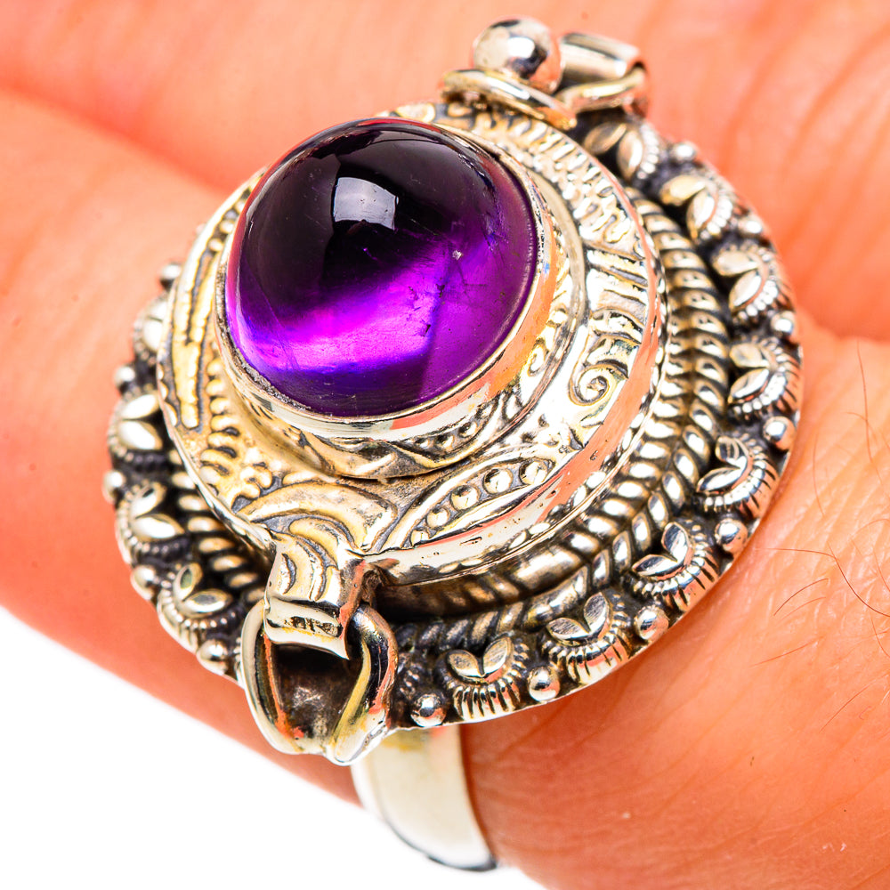 Amethyst Rings handcrafted by Ana Silver Co - RING99781