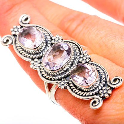 Kunzite Rings handcrafted by Ana Silver Co - RING99782