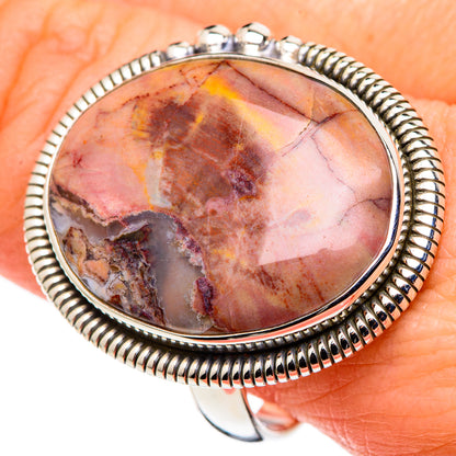 Butterfly Jasper Rings handcrafted by Ana Silver Co - RING99811