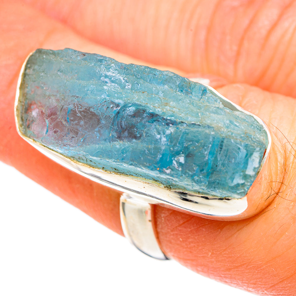 Aquamarine Rings handcrafted by Ana Silver Co - RING99832
