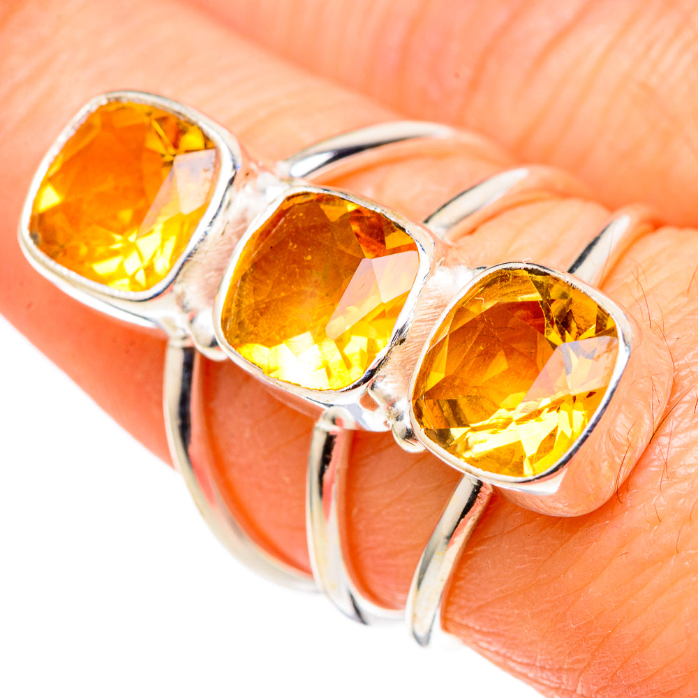 Citrine Rings handcrafted by Ana Silver Co - RING99850