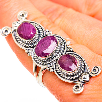 Ruby Rings handcrafted by Ana Silver Co - RING99851