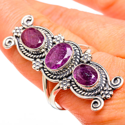 Ruby Rings handcrafted by Ana Silver Co - RING99852