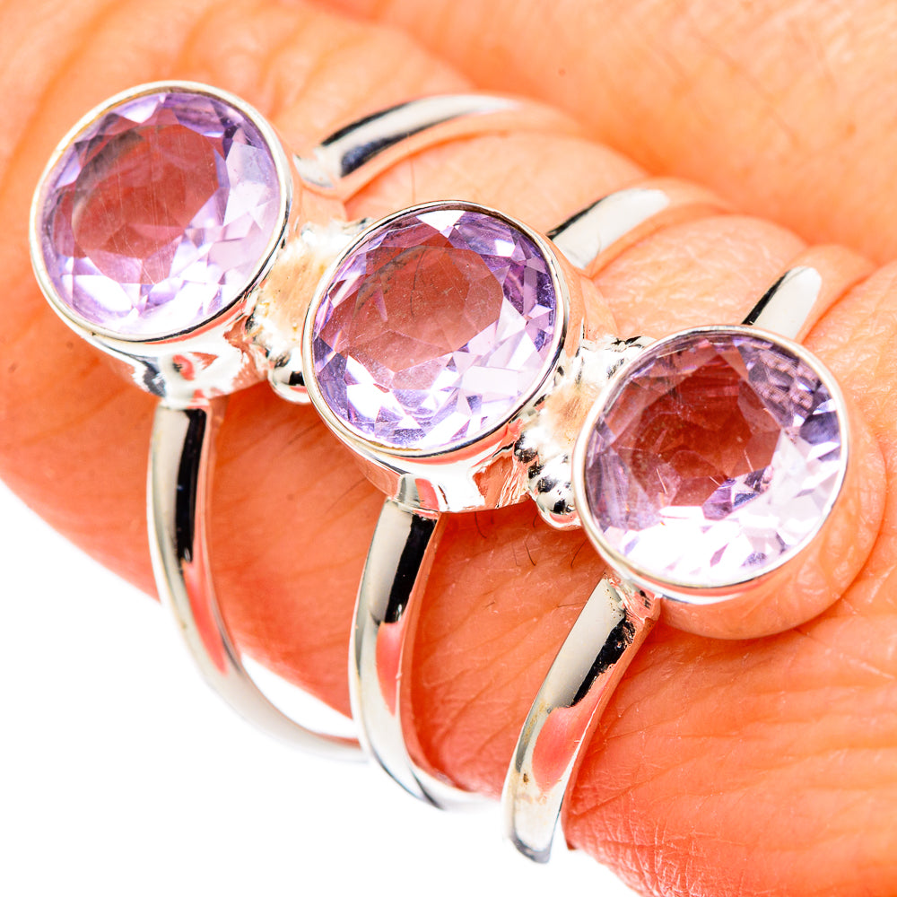 Amethyst Rings handcrafted by Ana Silver Co - RING99853