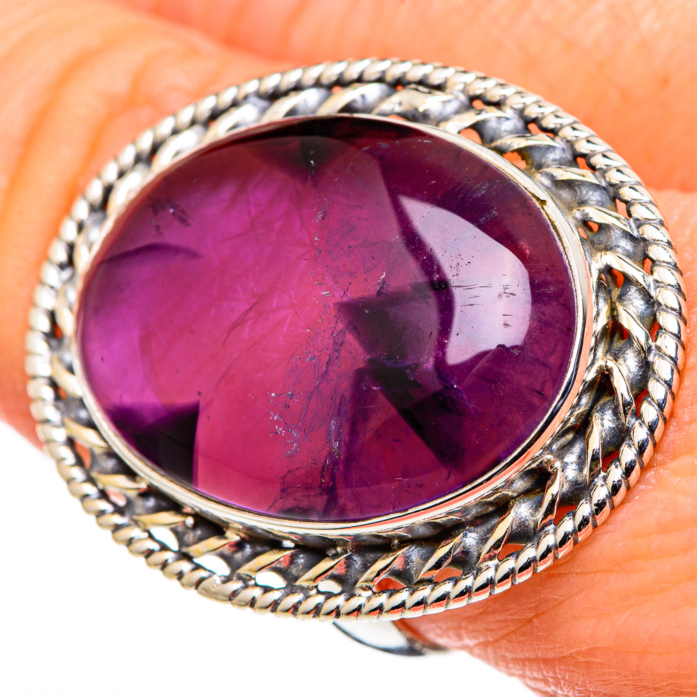 Star Amethyst Rings handcrafted by Ana Silver Co - RING99855