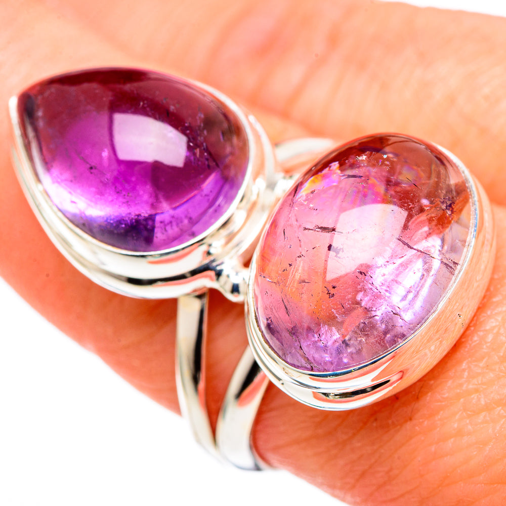 Ametrine Rings handcrafted by Ana Silver Co - RING99857