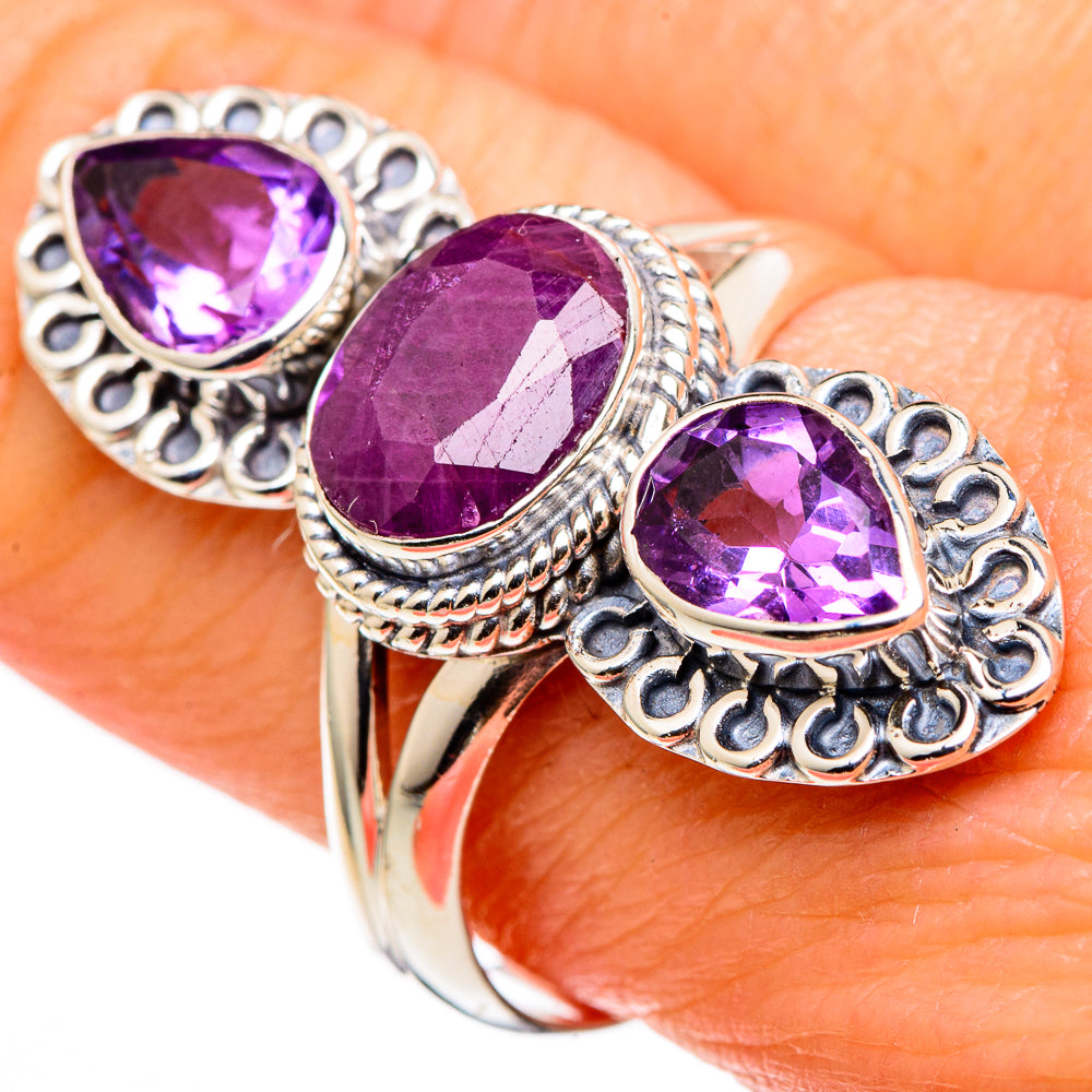 Ruby Rings handcrafted by Ana Silver Co - RING99865