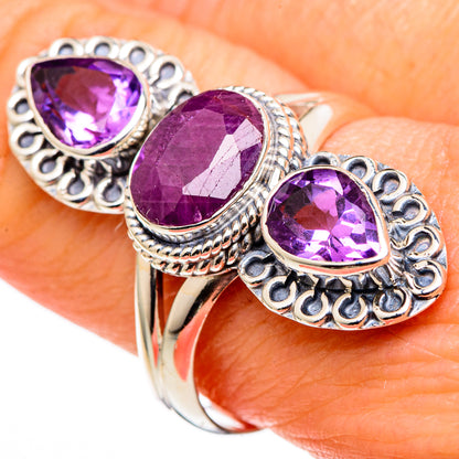 Ruby Rings handcrafted by Ana Silver Co - RING99865
