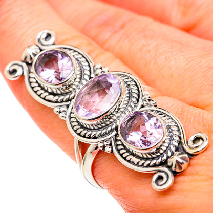 Kunzite Rings handcrafted by Ana Silver Co - RING99866