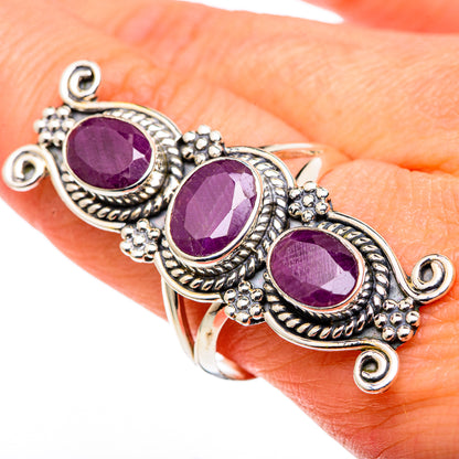 Ruby Rings handcrafted by Ana Silver Co - RING99868