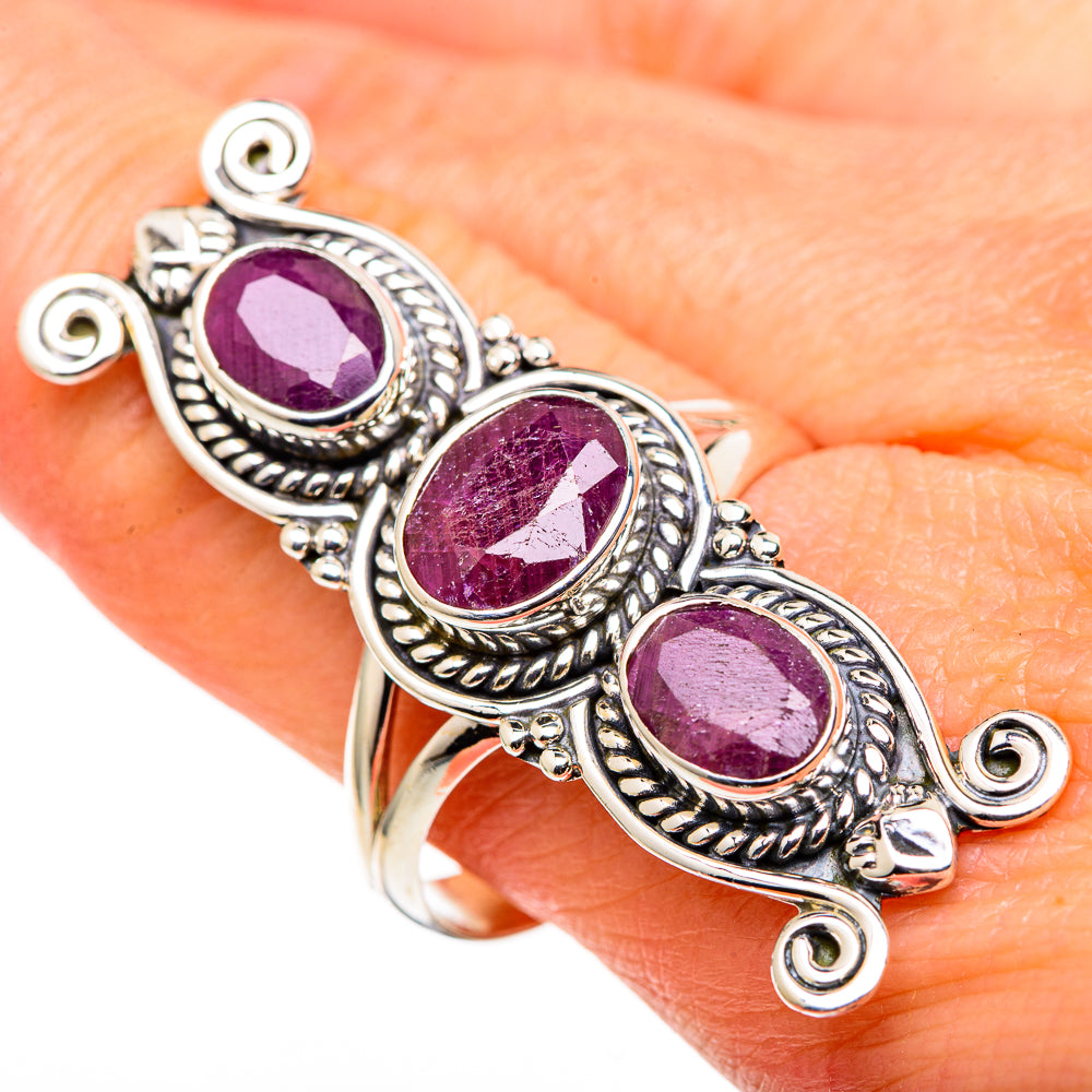 Ruby Rings handcrafted by Ana Silver Co - RING99869