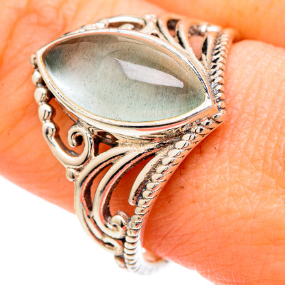 Aqua Chalcedony Rings handcrafted by Ana Silver Co - RING99876