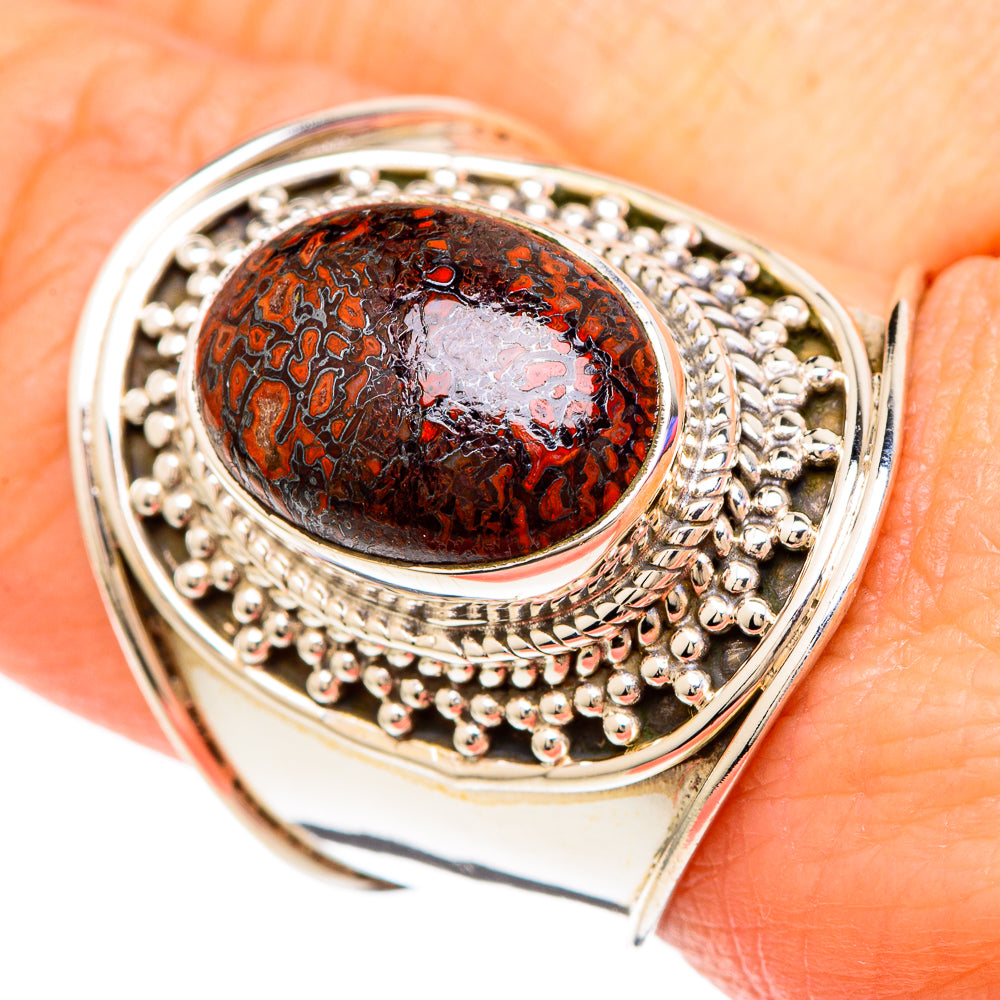 Dinosaur Bone Rings handcrafted by Ana Silver Co - RING99880