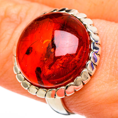 Baltic Amber Rings handcrafted by Ana Silver Co - RING99886
