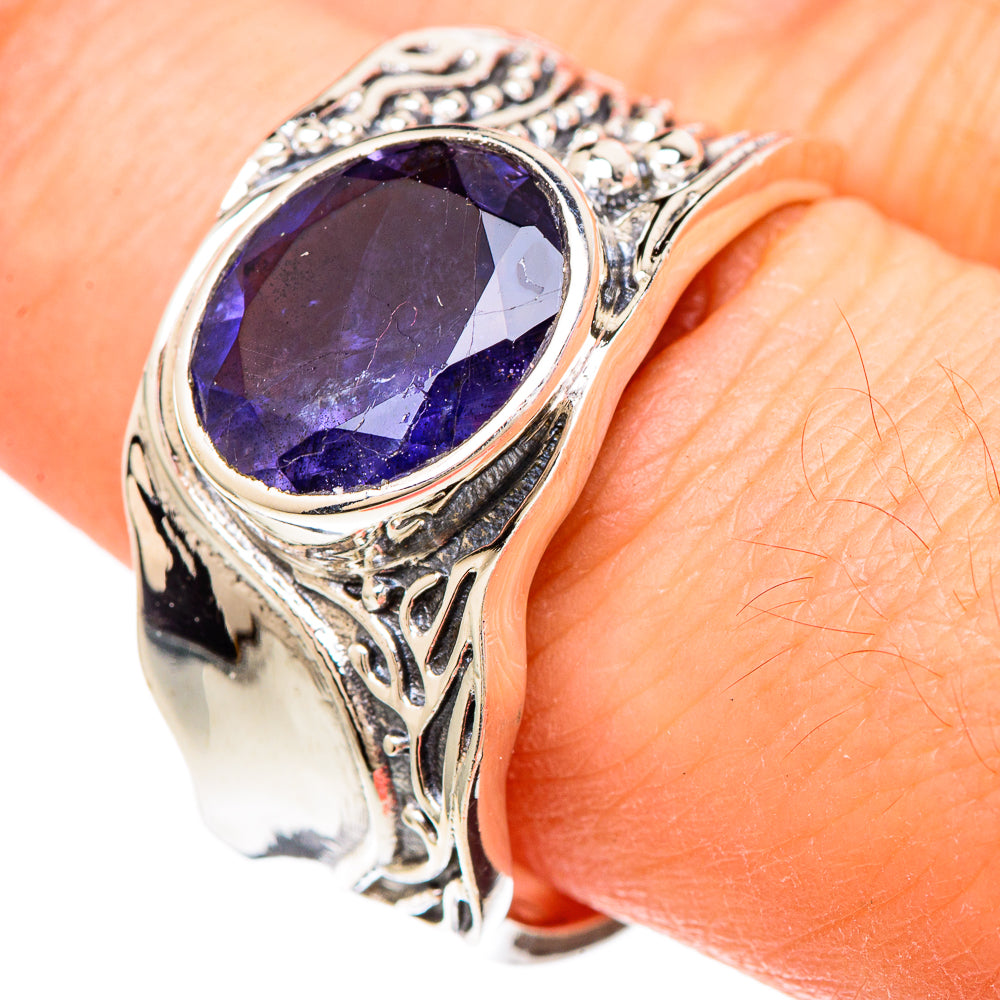 Violet Spinel Rings handcrafted by Ana Silver Co - RING99891