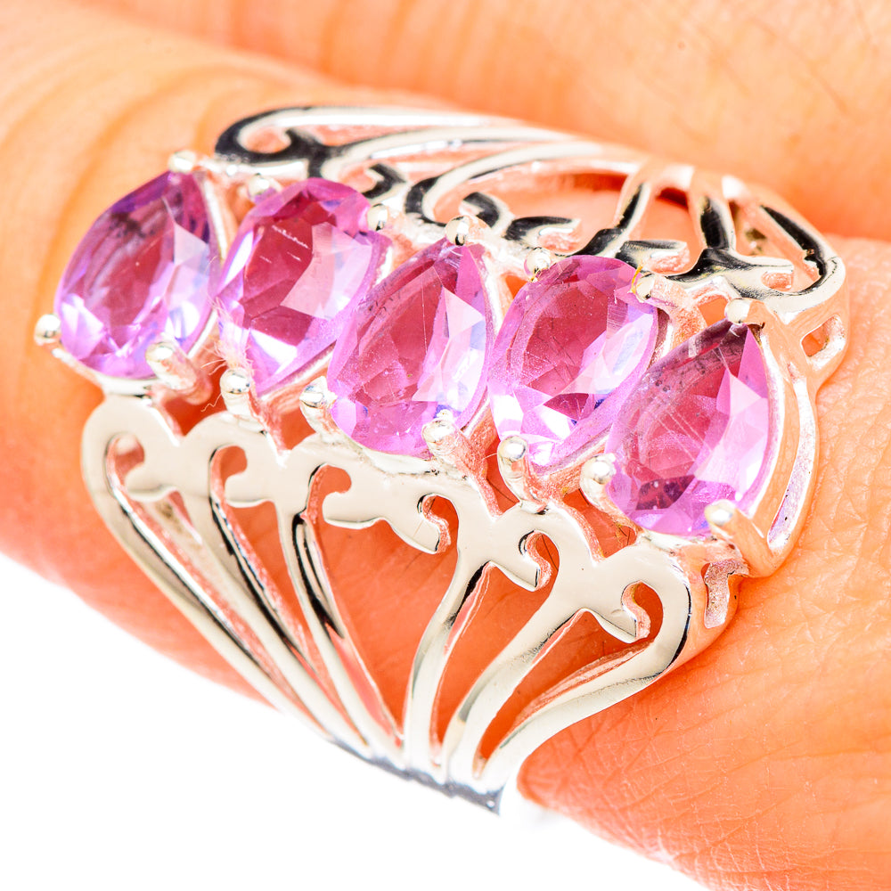 Color Change Alexandrite (lab.) Rings handcrafted by Ana Silver Co - RING99894
