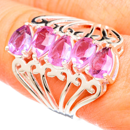 Color Change Alexandrite (lab.) Rings handcrafted by Ana Silver Co - RING99894