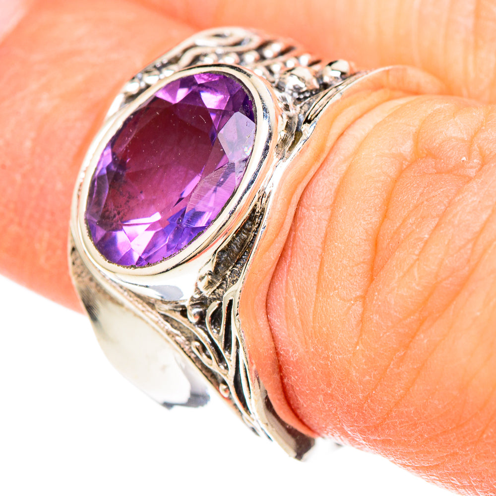 Amethyst Rings handcrafted by Ana Silver Co - RING99899