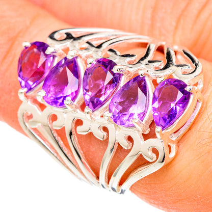 Amethyst Rings handcrafted by Ana Silver Co - RING99900