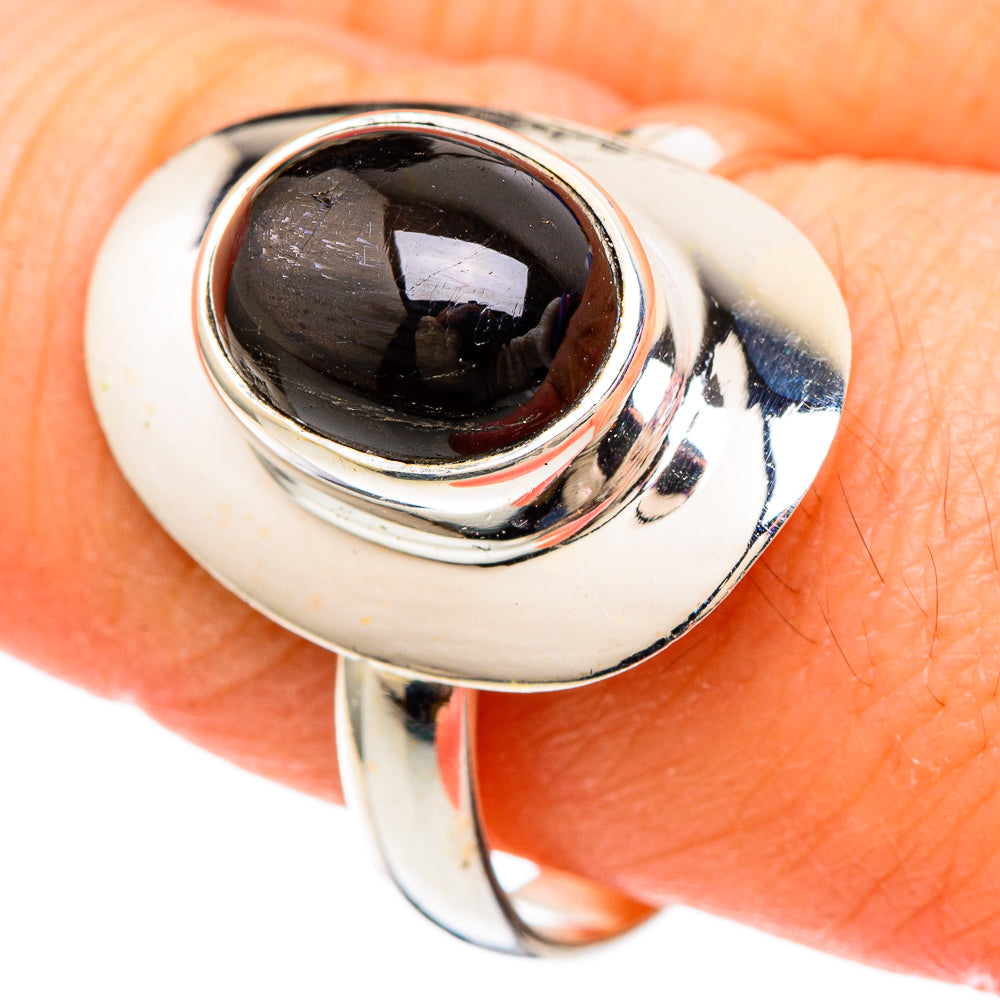 Black Onyx Rings handcrafted by Ana Silver Co - RING99903