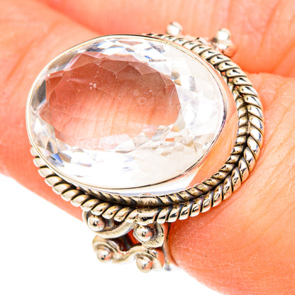White Quartz Rings handcrafted by Ana Silver Co - RING99904
