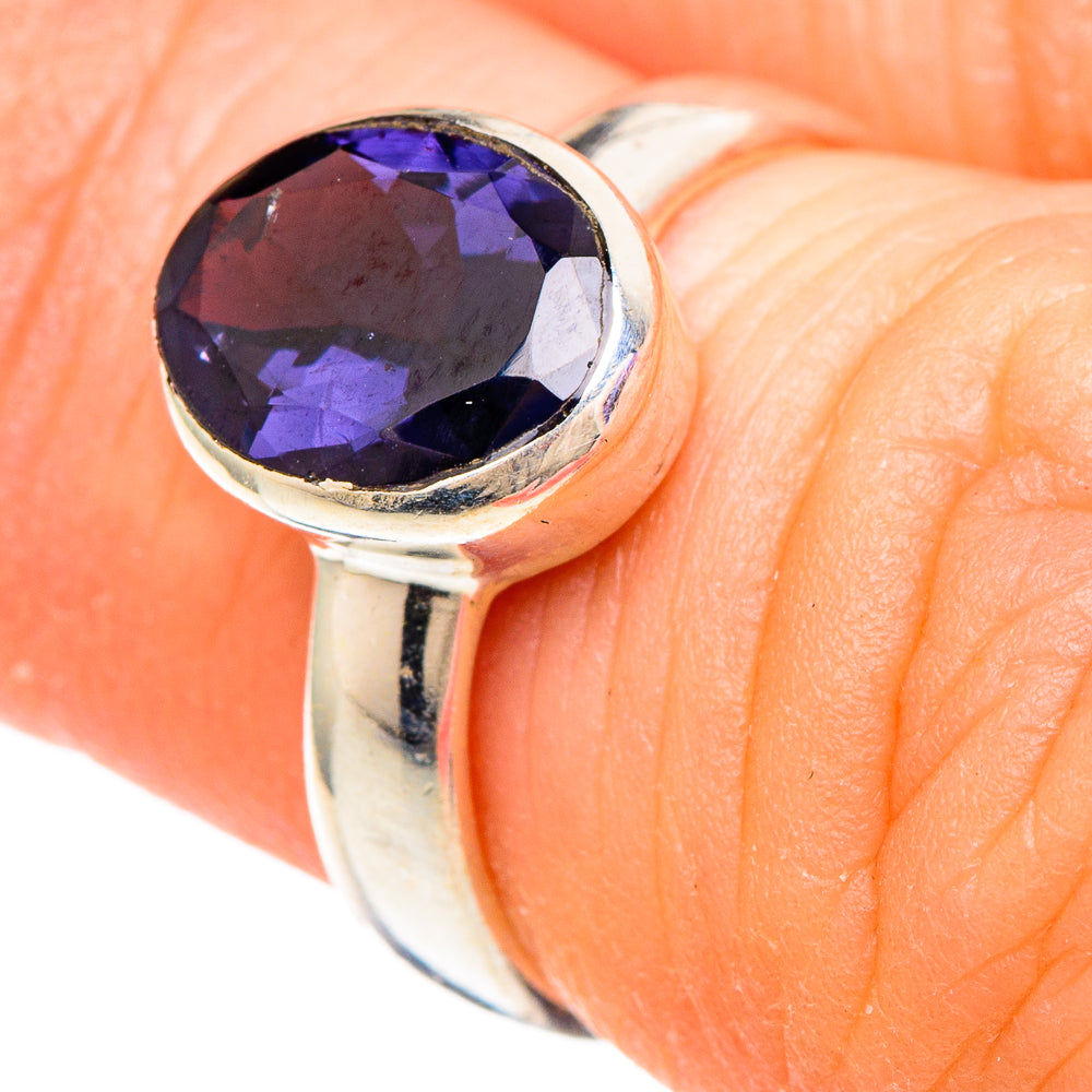 Violet Spinel Rings handcrafted by Ana Silver Co - RING99916