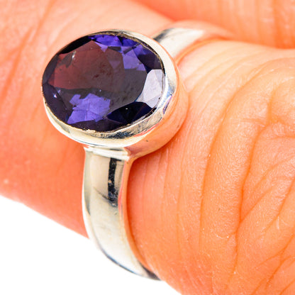 Violet Spinel Rings handcrafted by Ana Silver Co - RING99916