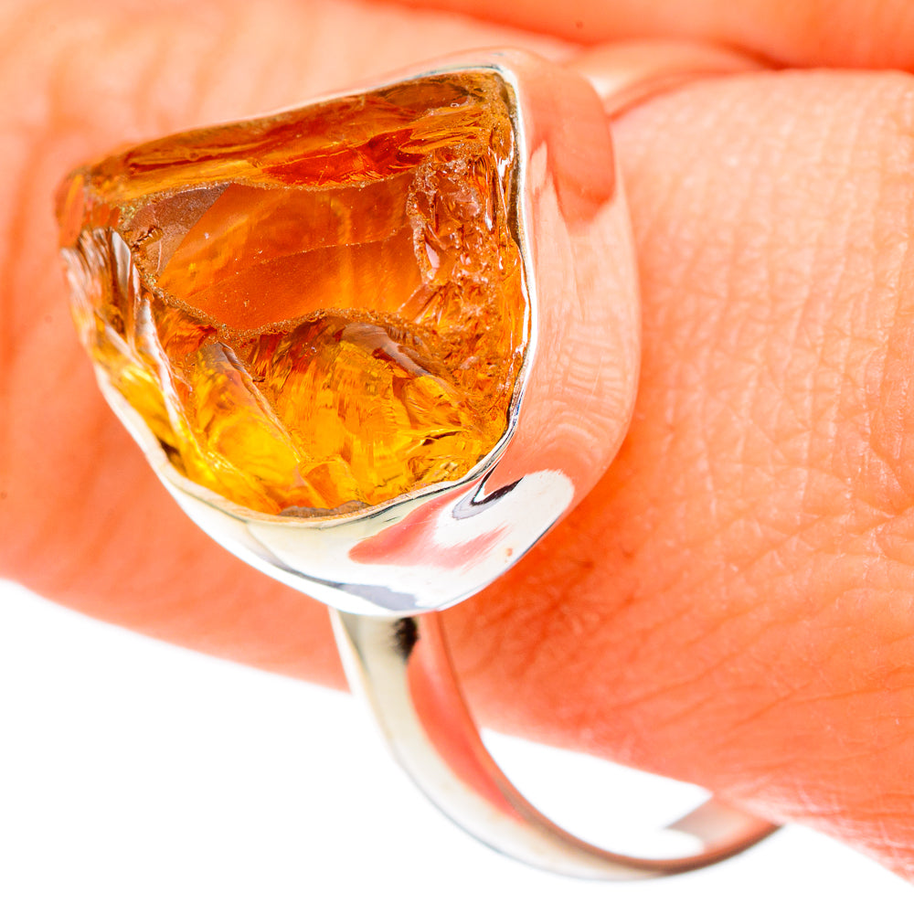 Citrine Rings handcrafted by Ana Silver Co - RING99923
