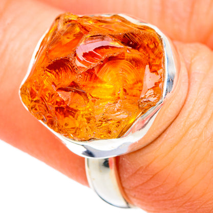 Citrine Rings handcrafted by Ana Silver Co - RING99925