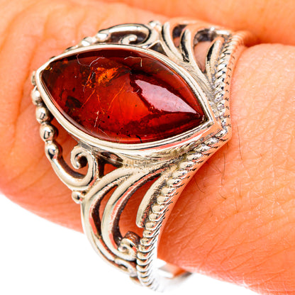 Baltic Amber Rings handcrafted by Ana Silver Co - RING99927