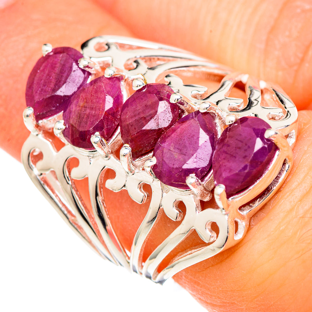 Ruby Rings handcrafted by Ana Silver Co - RING99929
