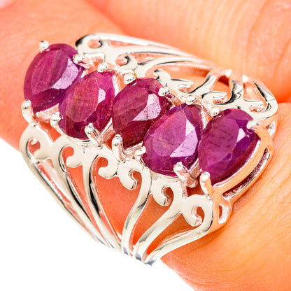Ruby Rings handcrafted by Ana Silver Co - RING99929