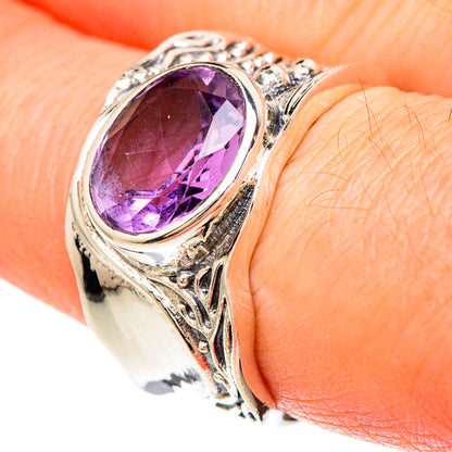 Amethyst Rings handcrafted by Ana Silver Co - RING99933