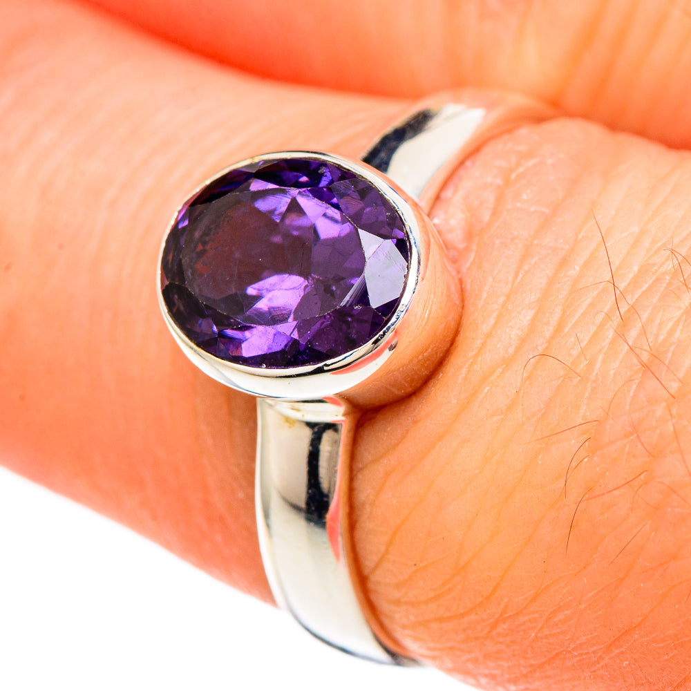 Purple Spinel Rings handcrafted by Ana Silver Co - RING99940