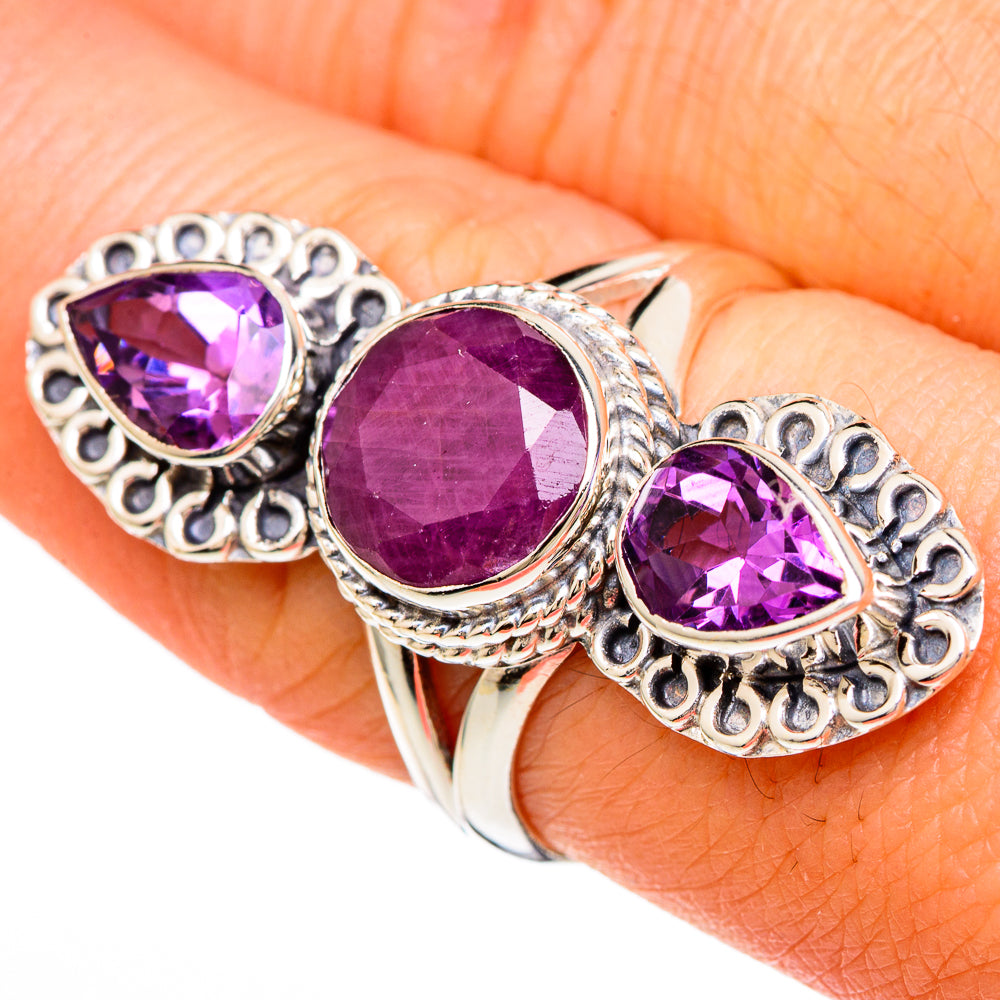 Ruby Rings handcrafted by Ana Silver Co - RING99945
