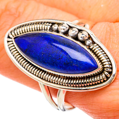 Lapis Lazuli Rings handcrafted by Ana Silver Co - RING99948