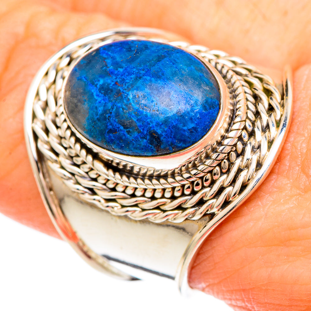 Shattuckite Rings handcrafted by Ana Silver Co - RING99952