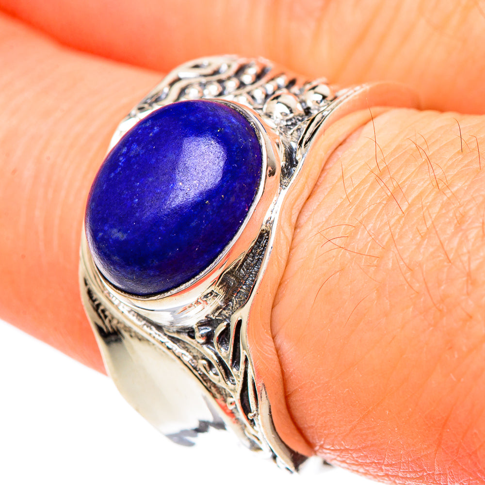 Lapis Lazuli Rings handcrafted by Ana Silver Co - RING99953