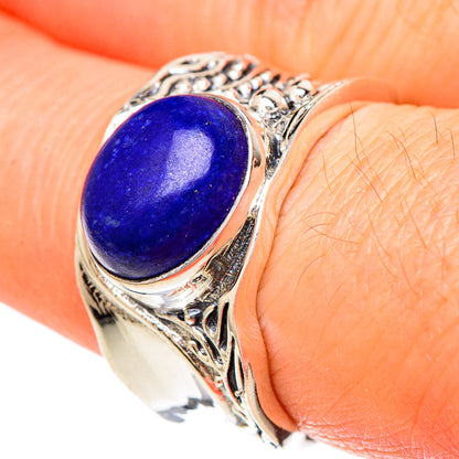 Lapis Lazuli Rings handcrafted by Ana Silver Co - RING99953